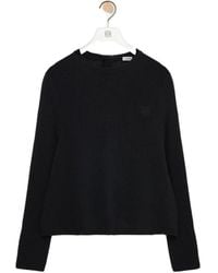 Loewe - Rear Buttoned Jumper - Lyst