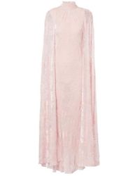 Rodarte - Caped Velvet Devoré Gown - Lyst