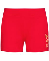 EA7 - Logo Sports Shorts - Lyst