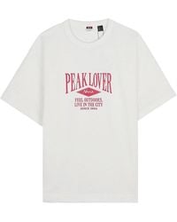 NANGA - Peak Crew Neck T-Shirt - Lyst
