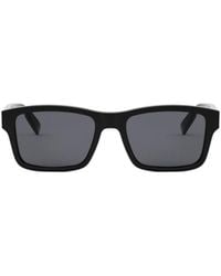 BVLGARI - Bulgari Rectangular Frame Sunglasses - Lyst