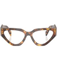 Prada - Eyewear Cat-Eye Frame Glasses - Lyst