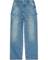 Moschino - Panelled Straight-Leg Jeans - Lyst