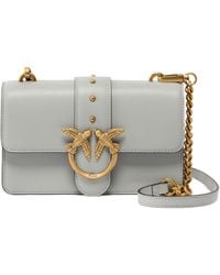 Pinko - Love Birds Chain-Linked Shoulder Bag - Lyst