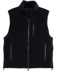 Herno - Zip-Up High-Neck Sleeveless Vest - Lyst