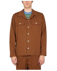Howlin' - Long-Sleeved Lapel Shirt - Lyst