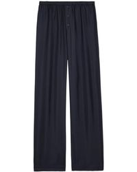 Rohe - Relaxed Straight-Leg Silk Trousers - Lyst