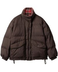 Miu Miu - Zip-Up Reversible Down Jacket - Lyst