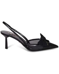 Prada - Pointed-Toe High-Heeled Sandals - Lyst