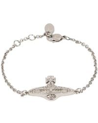 Vivienne Westwood - Orb Embellished Chain-Linked Bracelet - Lyst