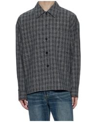 WOOYOUNGMI - Checked Pattern Shirt - Lyst