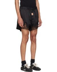Martine Rose - Lace-Trim Shorts - Lyst