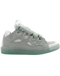 Lanvin - Curb Lace-Up Sneakers - Lyst