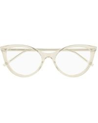Saint Laurent - Eyewear Cat-Eye Glasses - Lyst