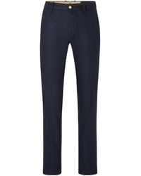 Jacob Cohen - Skinny-Cut Virgin Wool-Blend Trousers - Lyst