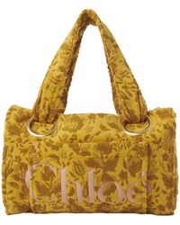 Chloé - Chloé Large Terry Plage Tote Bag - Lyst