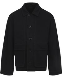 Lemaire - Pocket Button Overshirt - Lyst