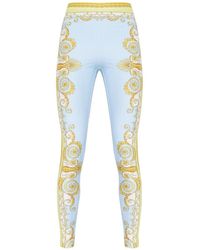 Versace - Pattern-Printed Leggings - Lyst