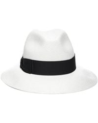 Borsalino - Woven Ribbon Hat - Lyst