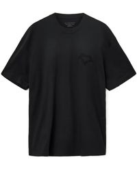 AllSaints - Chrome Oversized T-Shirt - Lyst