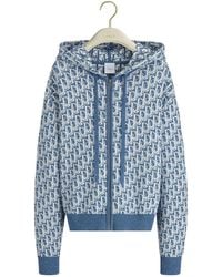 Dior - Iviera Zipped Cardigan With Hood - Lyst