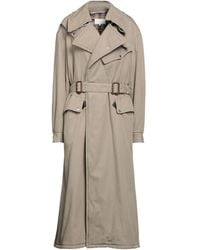 Maison Margiela - Solid Color Trench Coat - Lyst