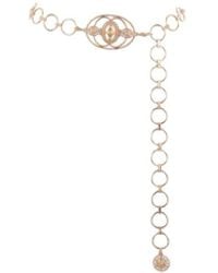 Chloé - Chloé Chain Detailed Belt - Lyst
