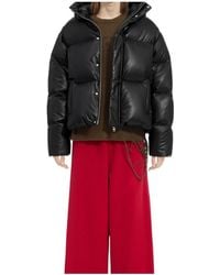 MM6 by Maison Margiela - Hooded Puffer Jacket - Lyst
