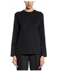Jil Sander - Logo Printed Long-Sleeved T-Shirt - Lyst