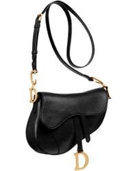 Dior - Medium Soft Saddle Bag With Strap - Lyst