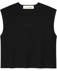 Fear Of God - Signature Rib Knit Cropped Top - Lyst