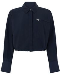Veronica Beard - Wilfred Cropped Shirt - Lyst