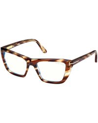 Tom Ford - Eyewear Cat Eye Frame Glasses - Lyst