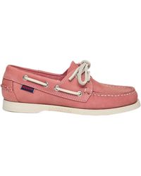 Sebago - Round Toe Lace-Up Shoes - Lyst