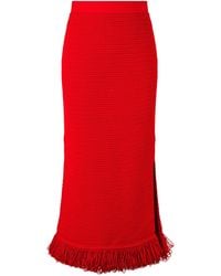 Bottega Veneta - Simple Middle Skirt - Lyst