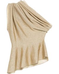 KHAITE - Aimee Draped Blouse - Lyst