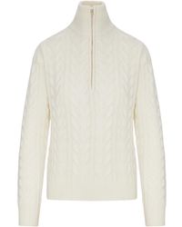 Max Mara - Turtleneck Knit Top - Lyst