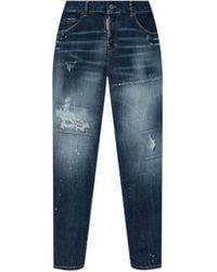 DSquared² - Cool Girl Distressed Jeans - Lyst