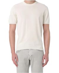Zanone - Crew-Neck Short-Sleeve T-Shirt - Lyst