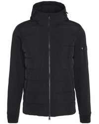 Barbour - Stanley Hooded Quilted Sweatshirt - Lyst