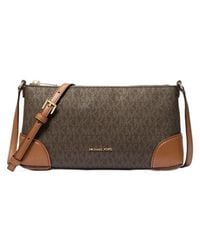 Michael Kors - Monogrammed Shoulder Bag - Lyst