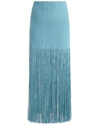Alaïa - Fringed Tube Skirt - Lyst
