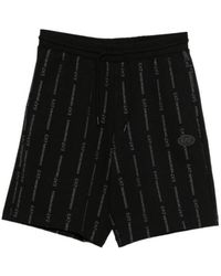 EA7 - Logo-Print Shorts - Lyst