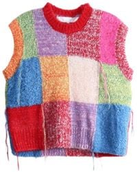 Comme des Garçons - Sleeveless Knit Top - Lyst