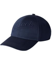 Gucci - Logo Embroidered Baseball Hat - Lyst