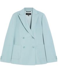 Weekend by Maxmara - Nervoso Double-Breasted Tailored Blazer - Lyst