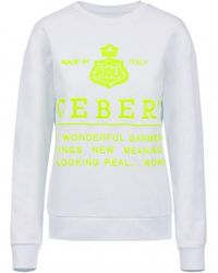 Iceberg - Logo Details Sweater - Lyst