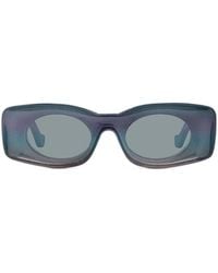 Loewe - Rectangular Frame Sunglasses - Lyst