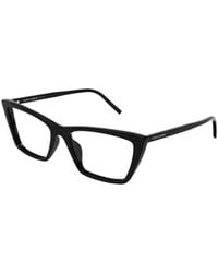 Saint Laurent - Eyewear Cat Eye Frame Glasses - Lyst