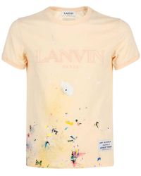 Lanvin - X Gallery Dept. Logo Embroidered T-Shirt - Lyst